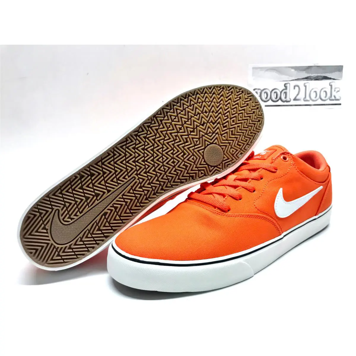 Nike shoes - Nike SB Chron - Chron - DX4361-001 - Orange (UPC: 196151868139) 0