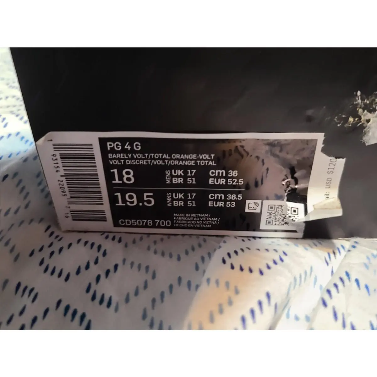 Nike shoes - Nike PG 4 - CD5078-700 - Multicolor 3