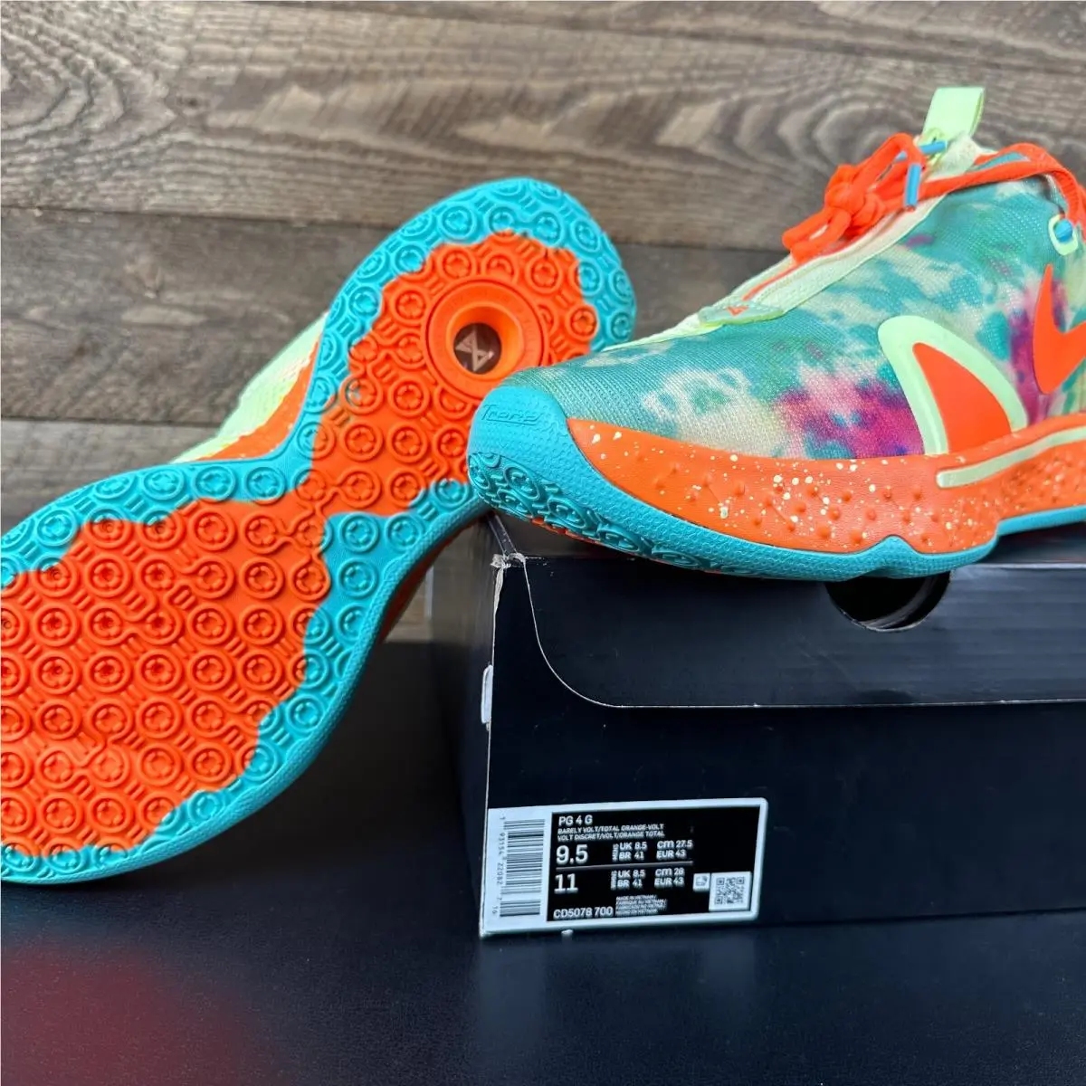 Nike shoes - Nike PG 4 - CD5078 700 - Orange 18