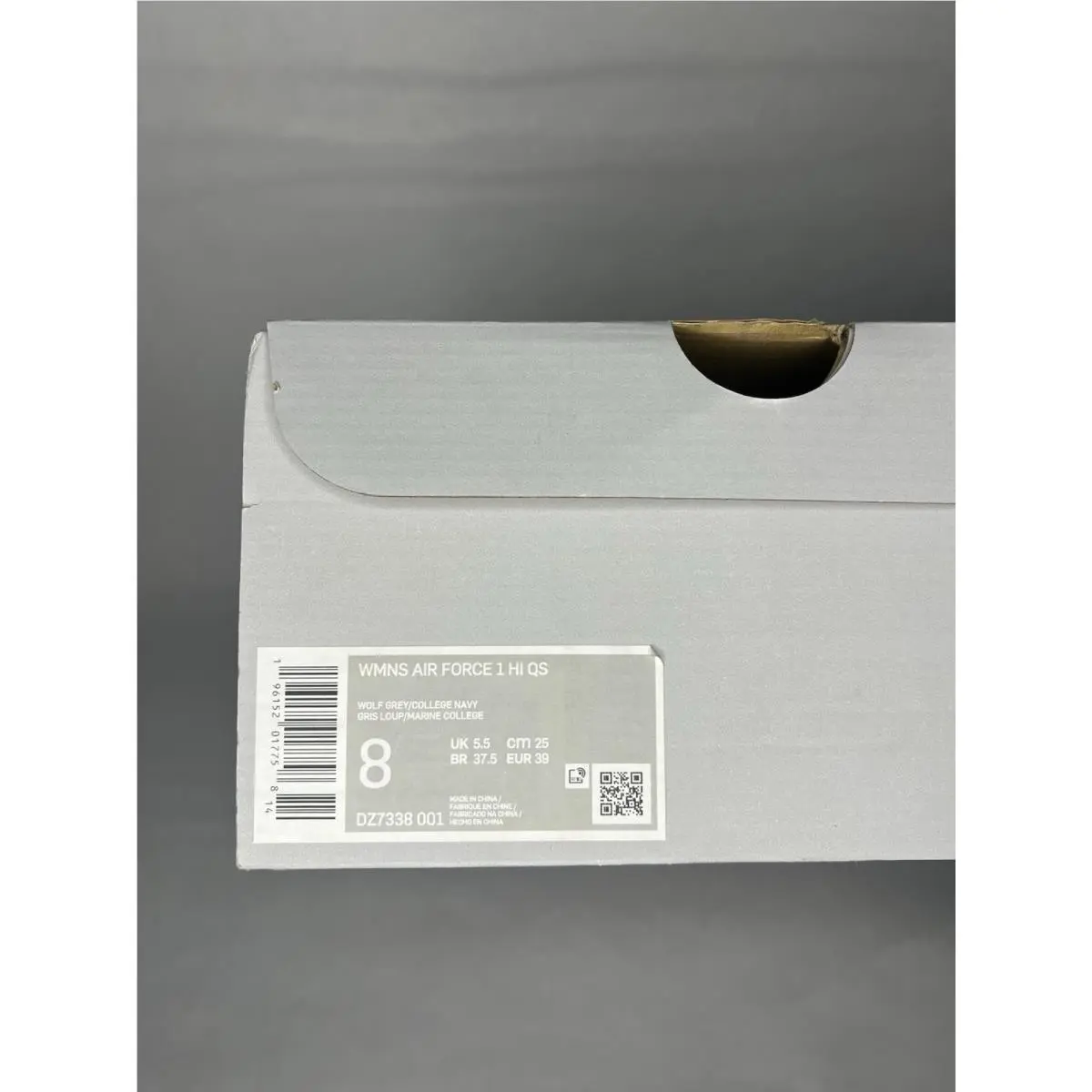 Nike shoes - Nike Air Force 1 - Air Force - DZ7338-001 - Gray 6