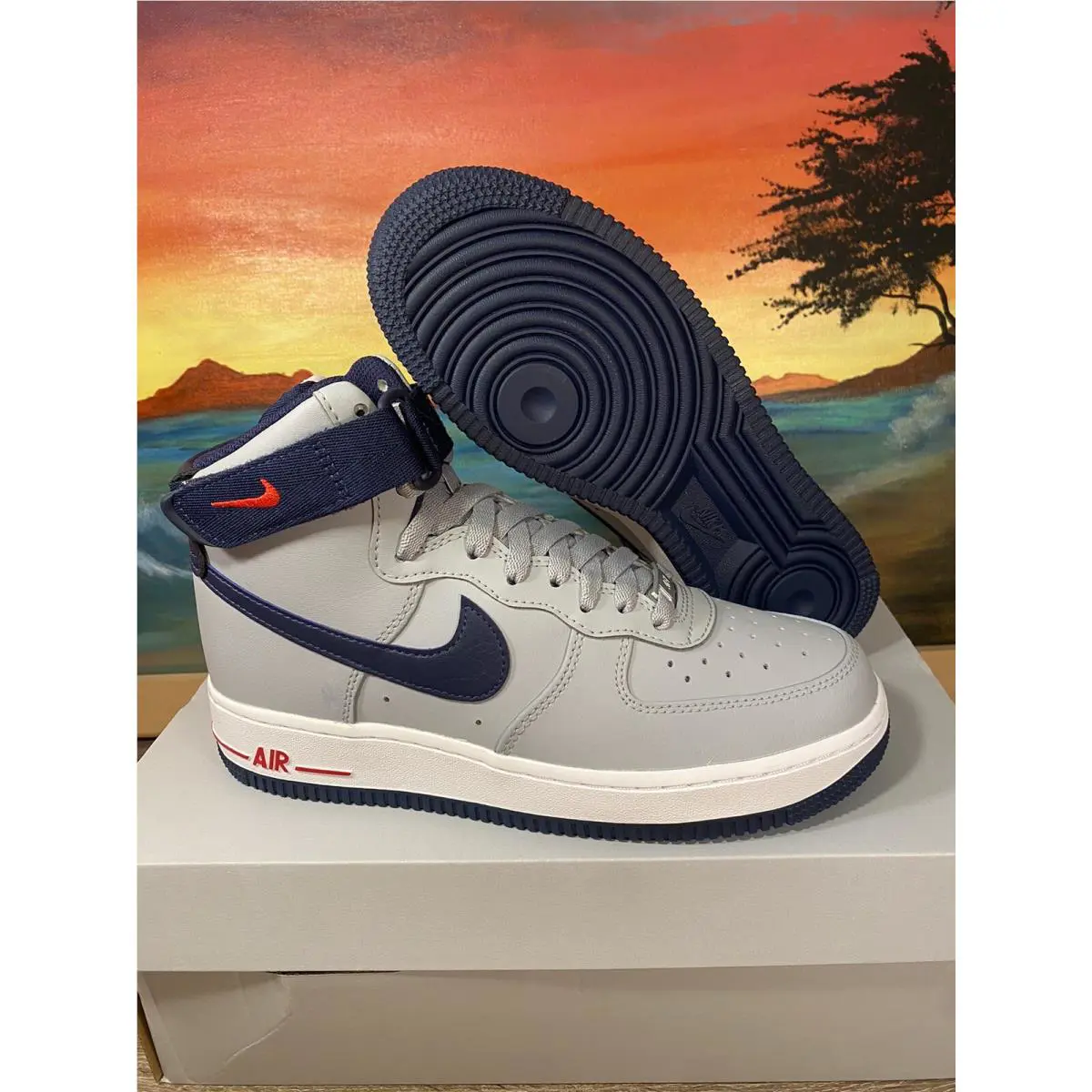 Nike shoes - Nike Air Force 1 - Air Force - DZ7338-001 - Gray 10
