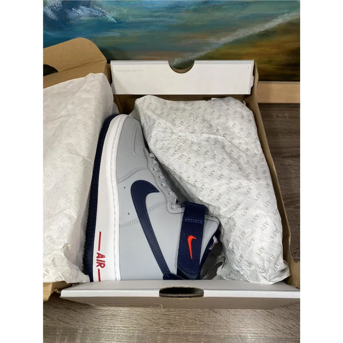 Nike shoes - Nike Air Force 1 - Air Force - DZ7338-001 - Gray 11