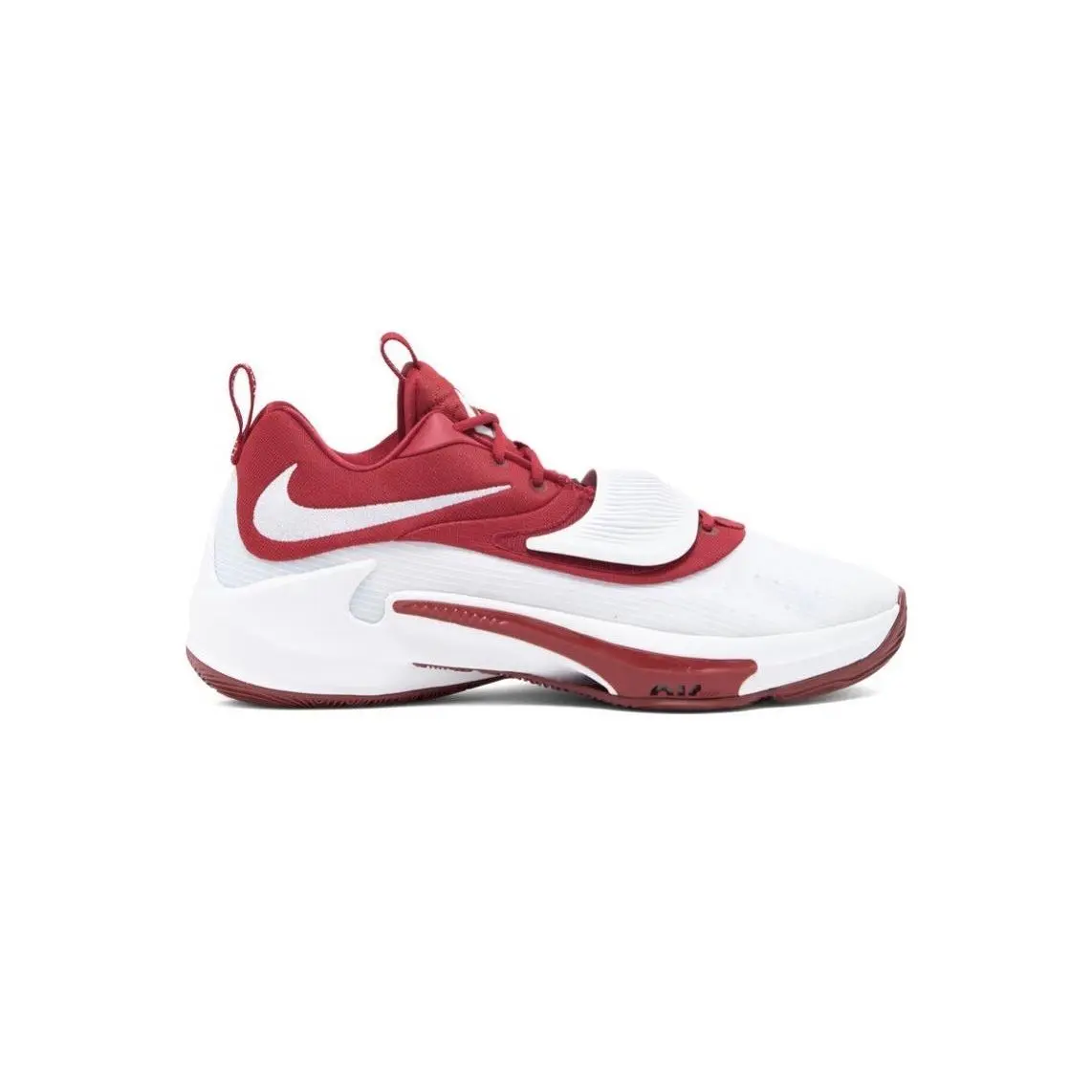 Nike Zoom Freak 3 Sneaker Basketball Shoes Red White Mens Size 17.5