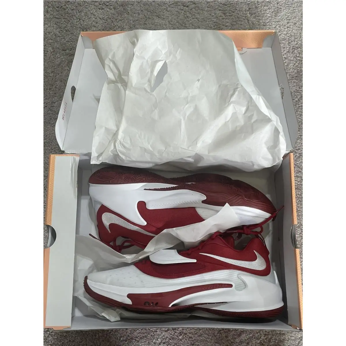 Nike shoes - Nike Zoom Freak - Zoom Freak - DM7378-602 - Red (UPC: 195239918568) 3