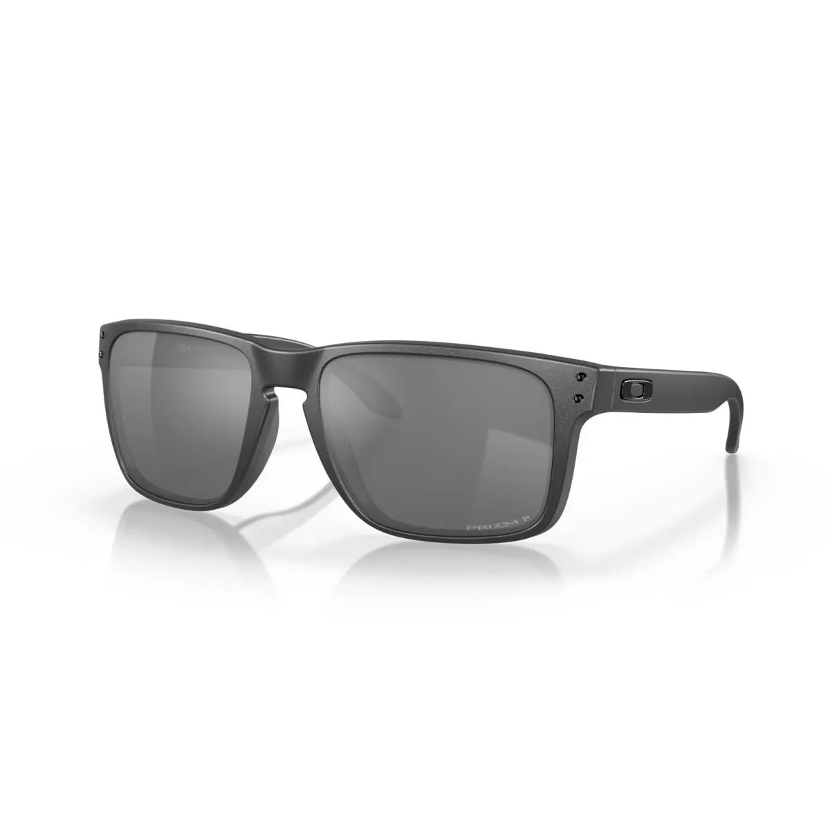 Oakley Holbrook XL Steel/steel Polarized Men`s 59 mm Sunglasses OO9417-3059