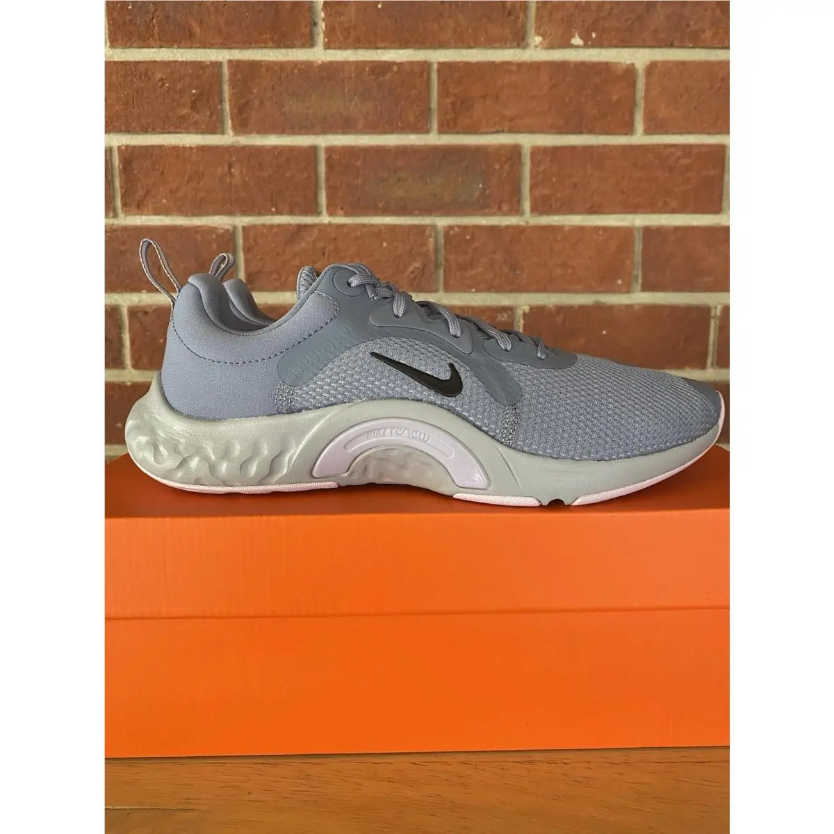 Nike Re In Season Trainer Size 6.5 Womens Grey Slate Sneakers Shoes - Gray