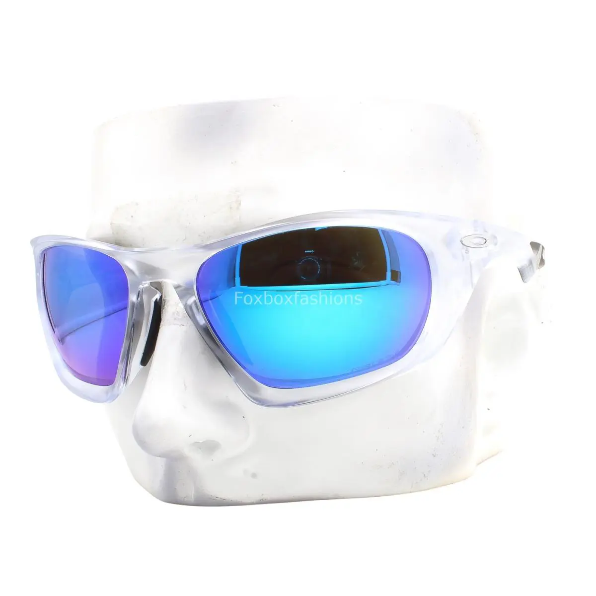 Lateralis Sunglasses OO9431-0660 Matte Clear Frame W/ Prizm Sapphire Lens by Oakley