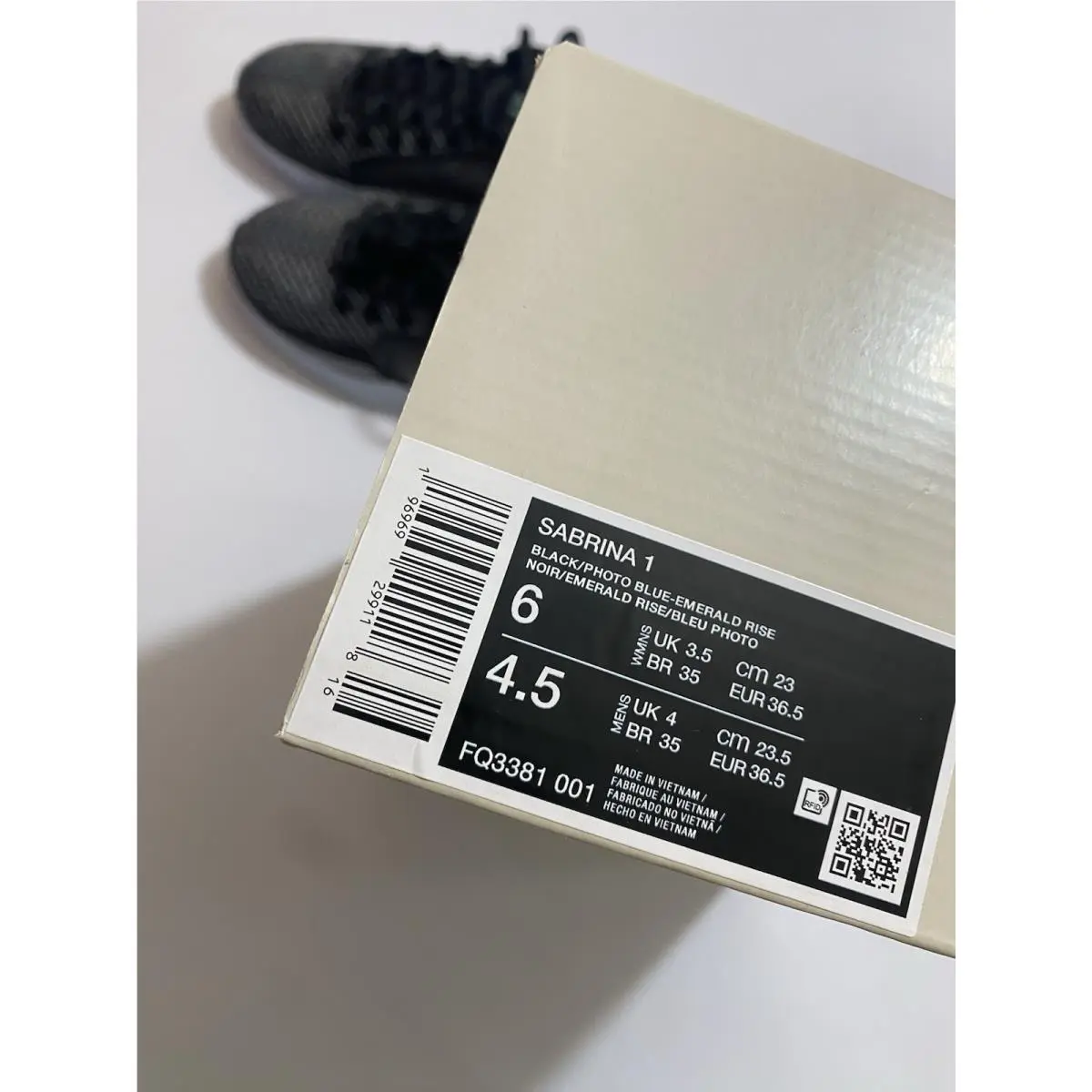 Nike shoes - Nike Sabrina 1 - Sabrina - FQ3381-001 - Black (UPC: 0196969299118) 8