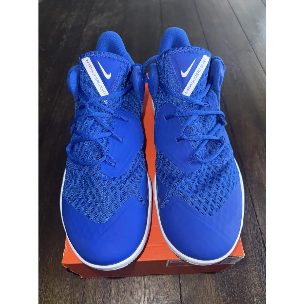 Hyperspeed Court Shoes CI2964-410 Men 9.5 Women 11 Blue by Nike