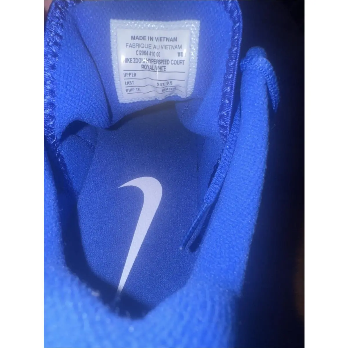 Nike shoes - Nike HyperSpeed - HyperSpeed - CI2964-410 - Blue 5