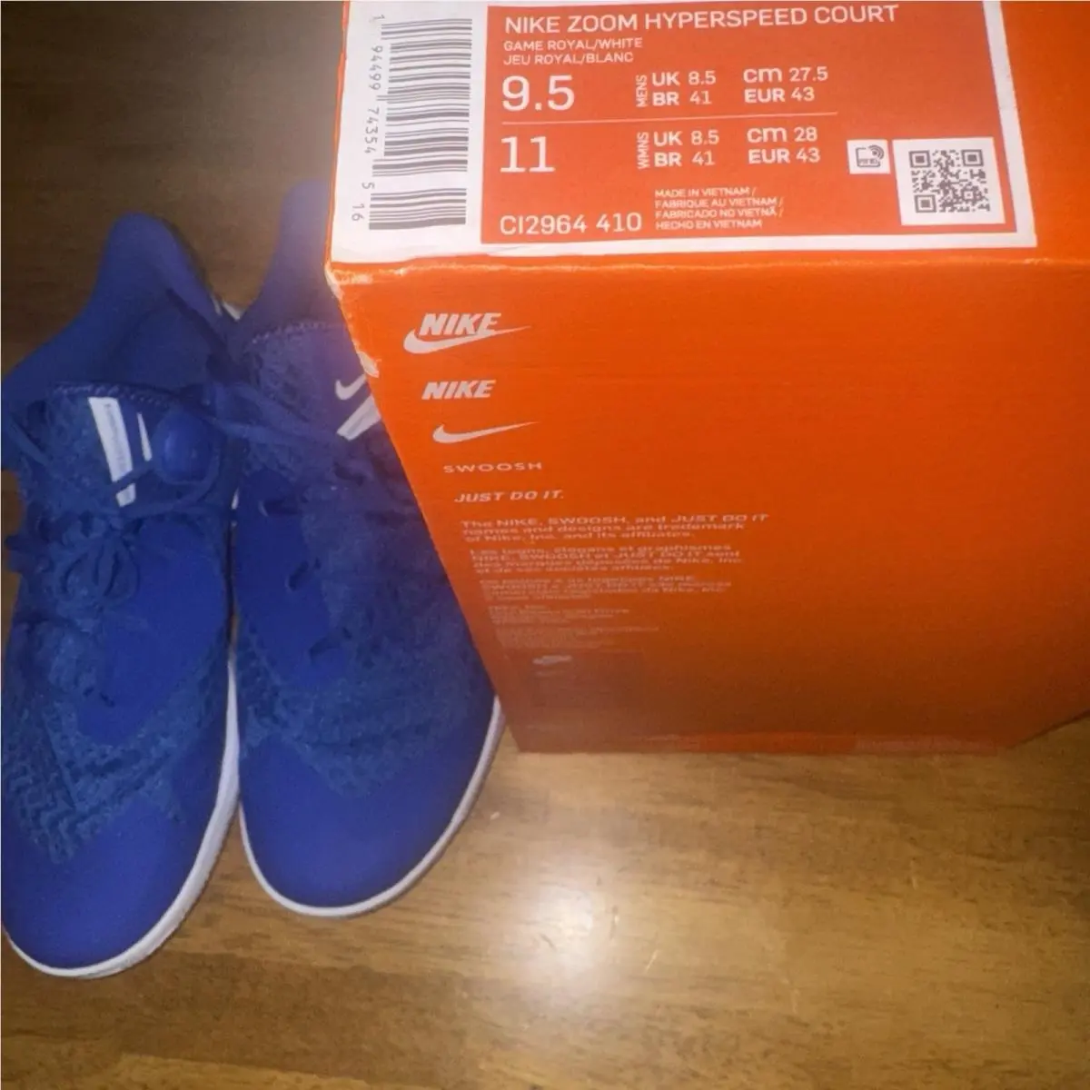 Nike shoes - Nike HyperSpeed - HyperSpeed - CI2964-410 - Blue 6
