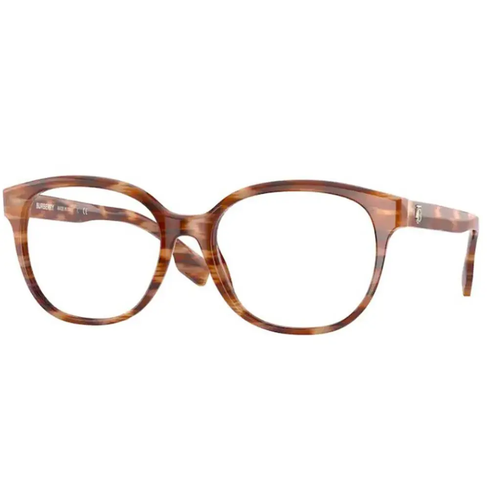 Scarlet BE2332 3915 Eyeglasses Women`s Spotted Brown Full Rim 52mm by Burberry