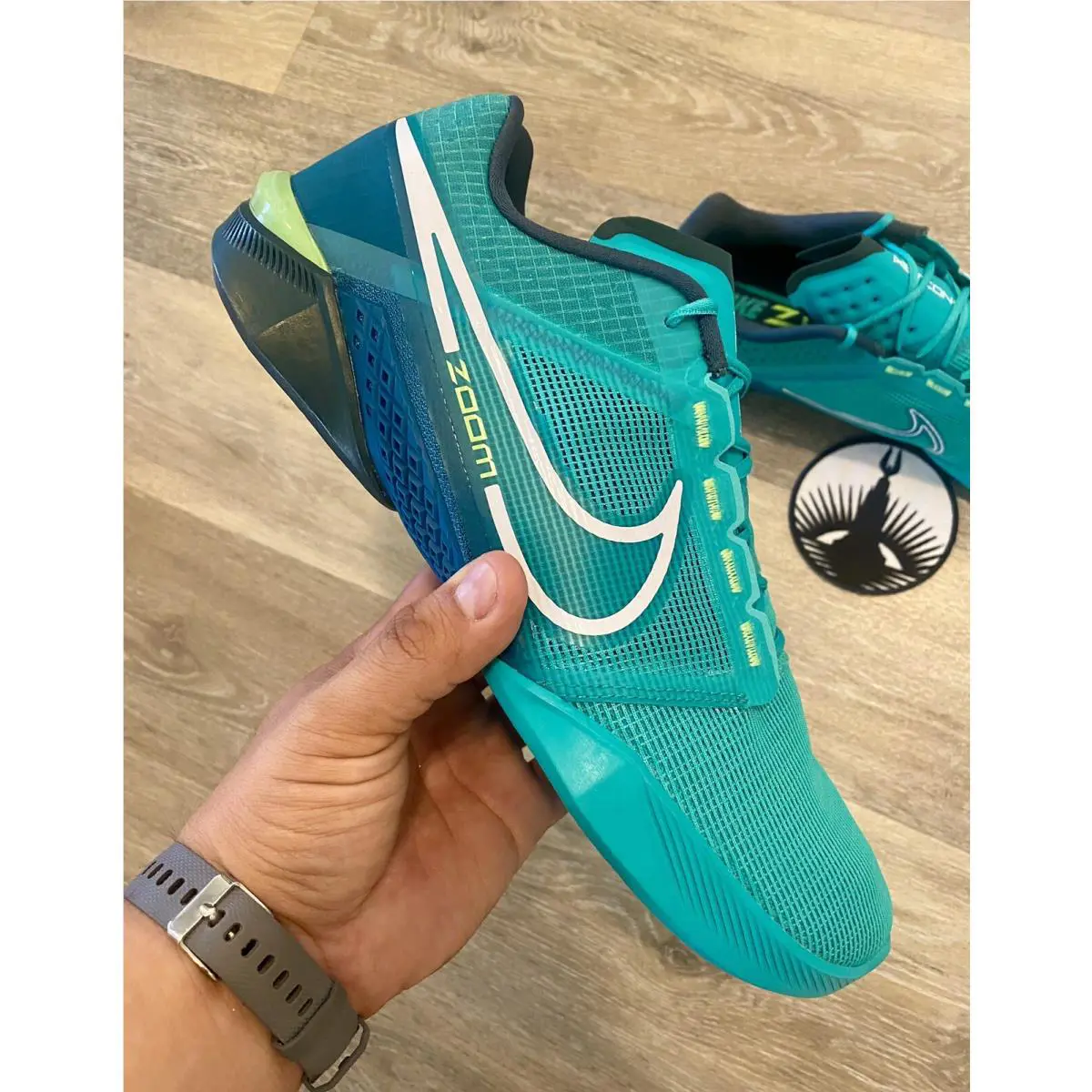 Nike shoes - Nike Zoom Metcon Turbo 2 - DH3392-302 - Clear Jade/White/Geode Teal (UPC: 196968966554) 8