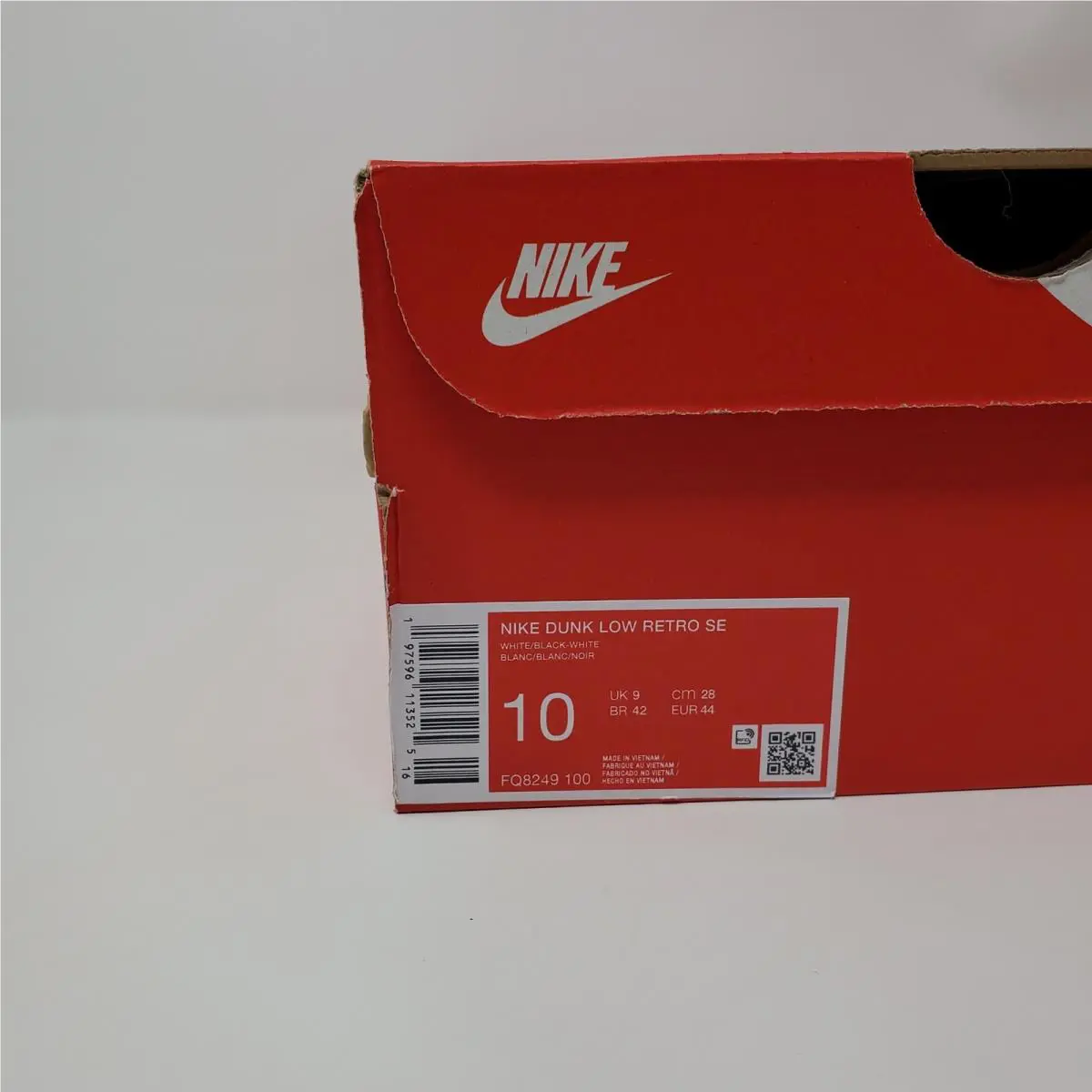Nike shoes - Nike Dunk Low Retro SE - FQ8249-100 - Black 9