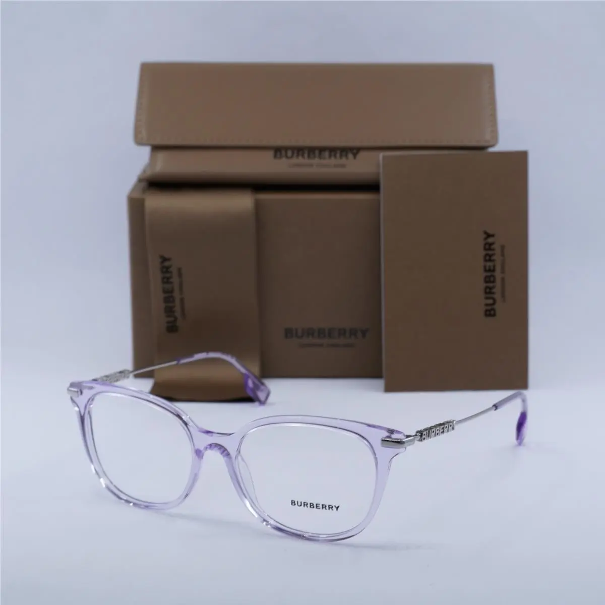 Burberry BE2391 4095 Transparent Liliac 51mm Eyeglasses