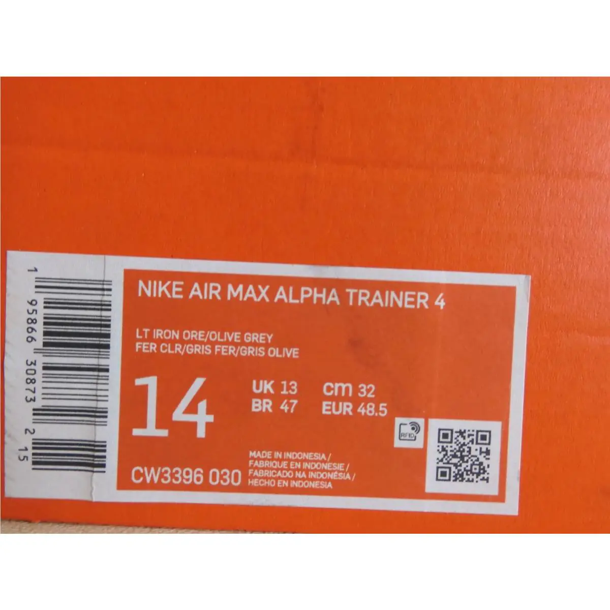 Nike shoes - Nike Air Max Alpha - Air Max Alpha - CW3396-030 - Gray (UPC: 195866308732) 3