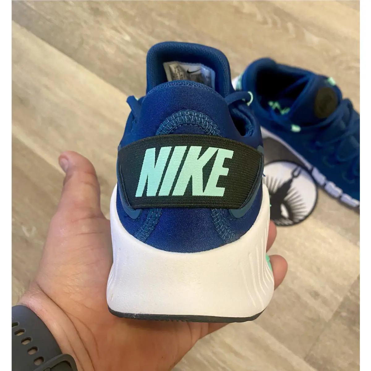Nike shoes - Nike Free Metcon 4 - Free Metcon - CZ0596-401 - Valerian Blue / Black / Green Glow (UPC: 196151879364) 0