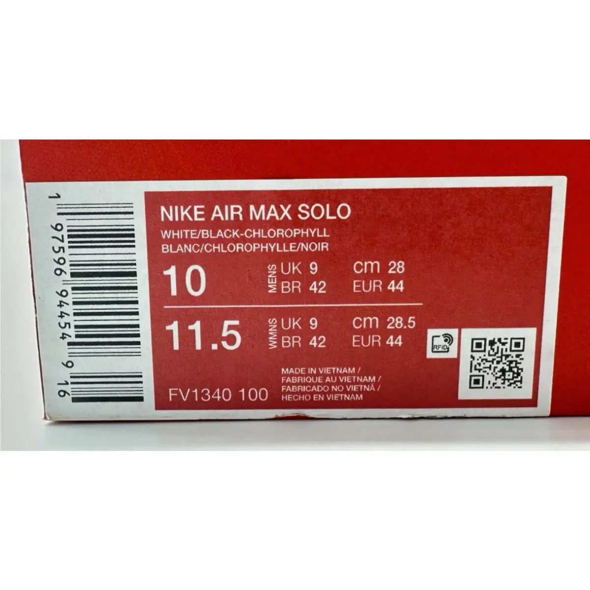 Nike shoes - Air Max Solo - Air Max Solo - FV1340-100 - White (UPC: 197596944549) 9