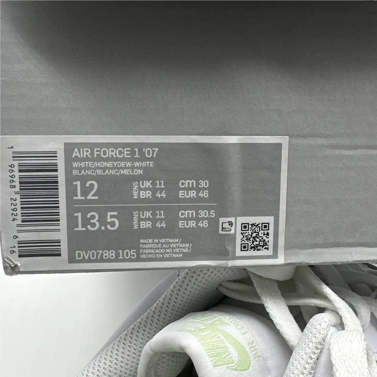 Nike shoes - Nike Air Force 1 - Air Force - DV0788-105 - White 12