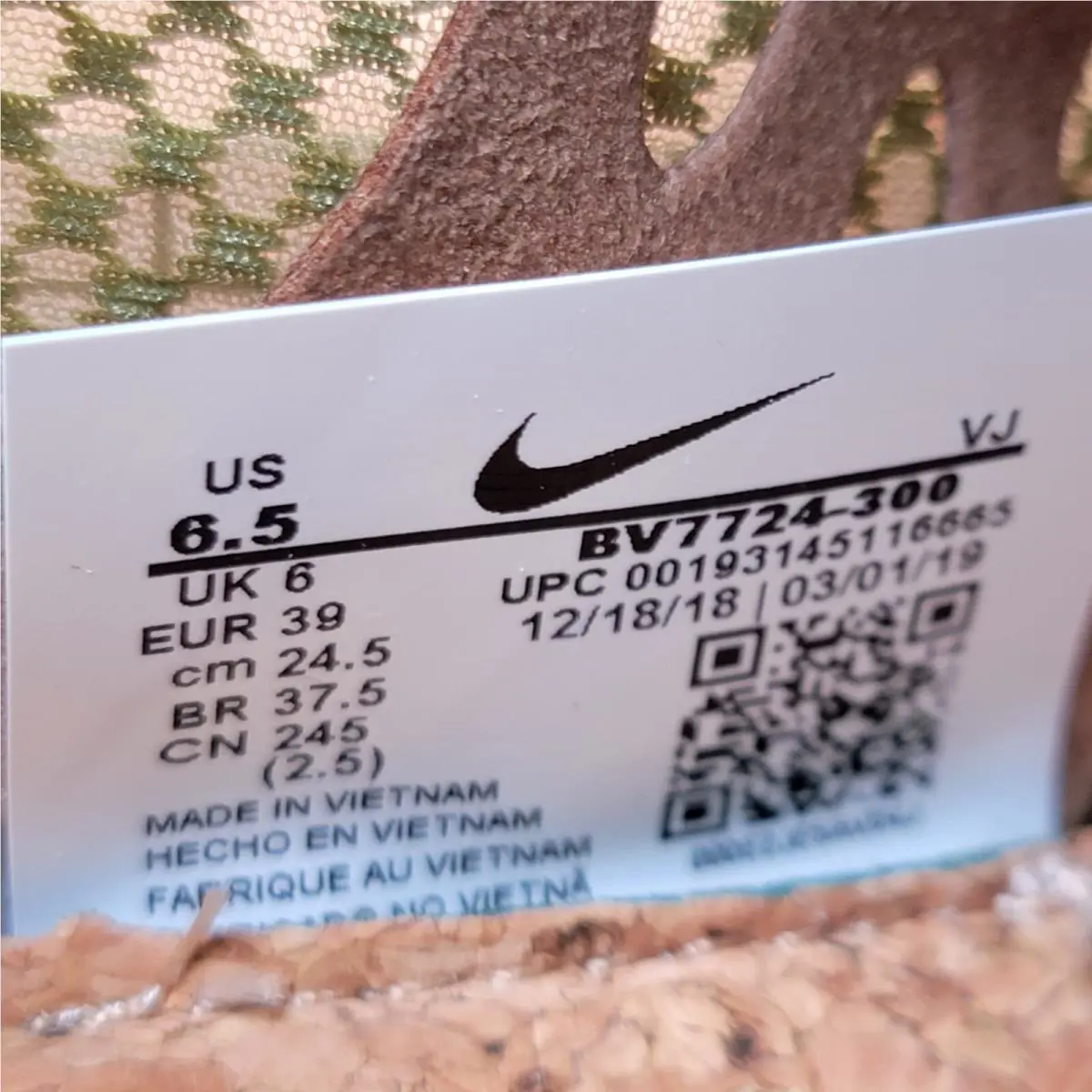 Nike shoes - Nike Vapor Street - Vapor Street - BV7724 300 - Green 9