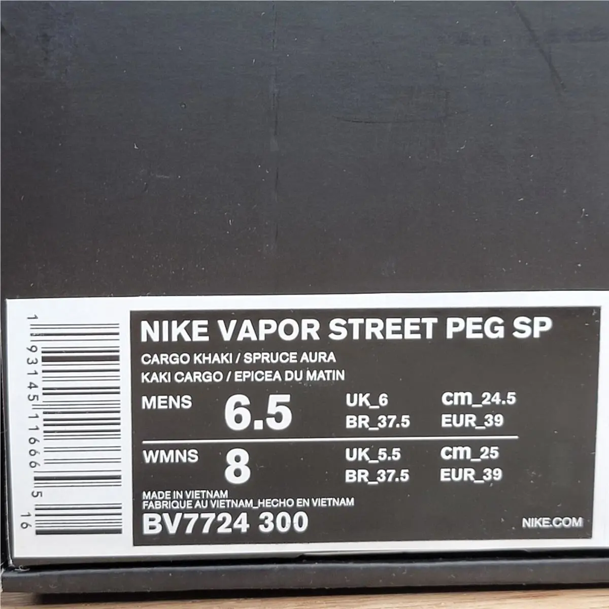 Nike shoes - Nike Vapor Street - Vapor Street - BV7724 300 - Green 10