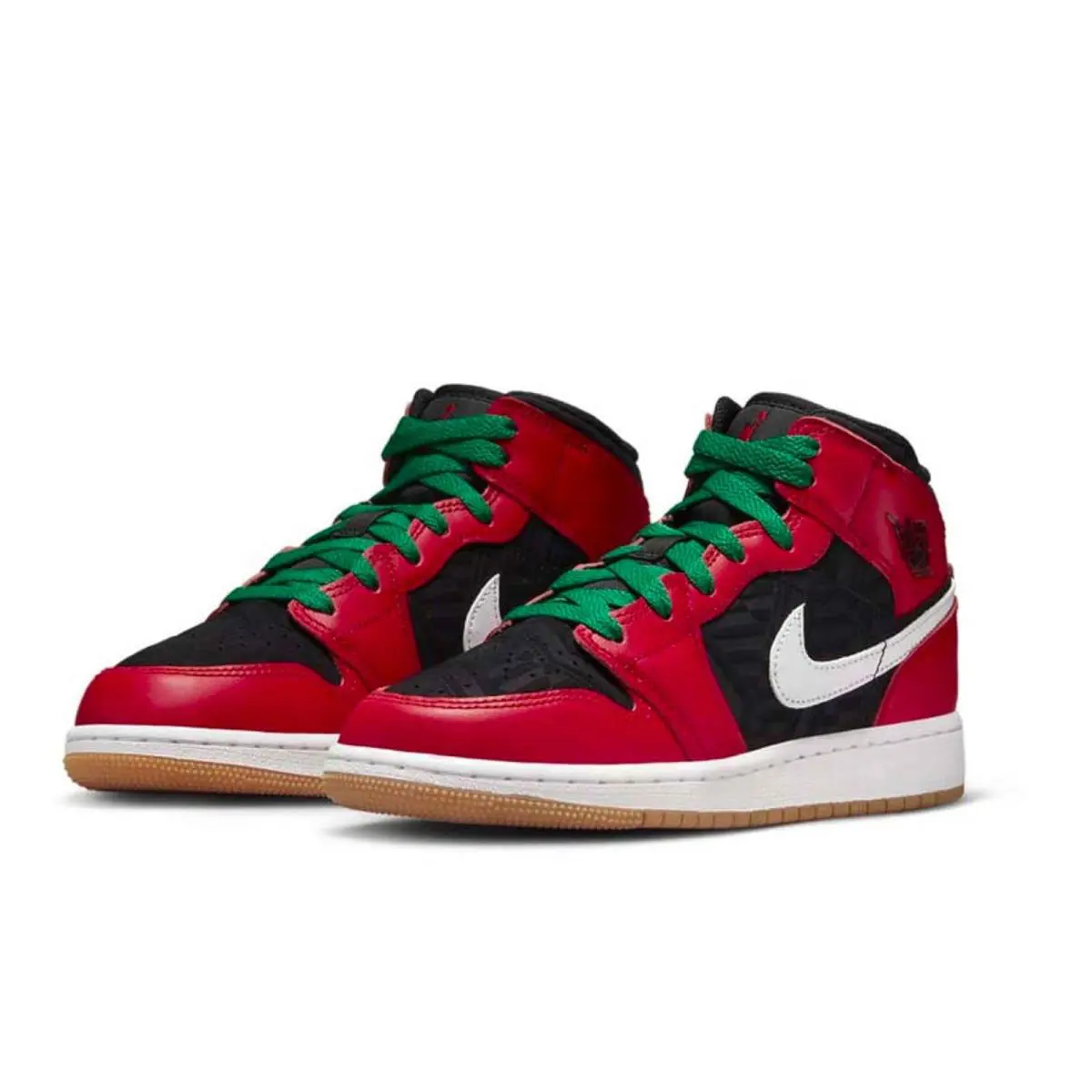 Nike shoes - DQ8418 006 - DQ8418 006 - Black/Fire Red-white-malachite (UPC: 196151900594) 1