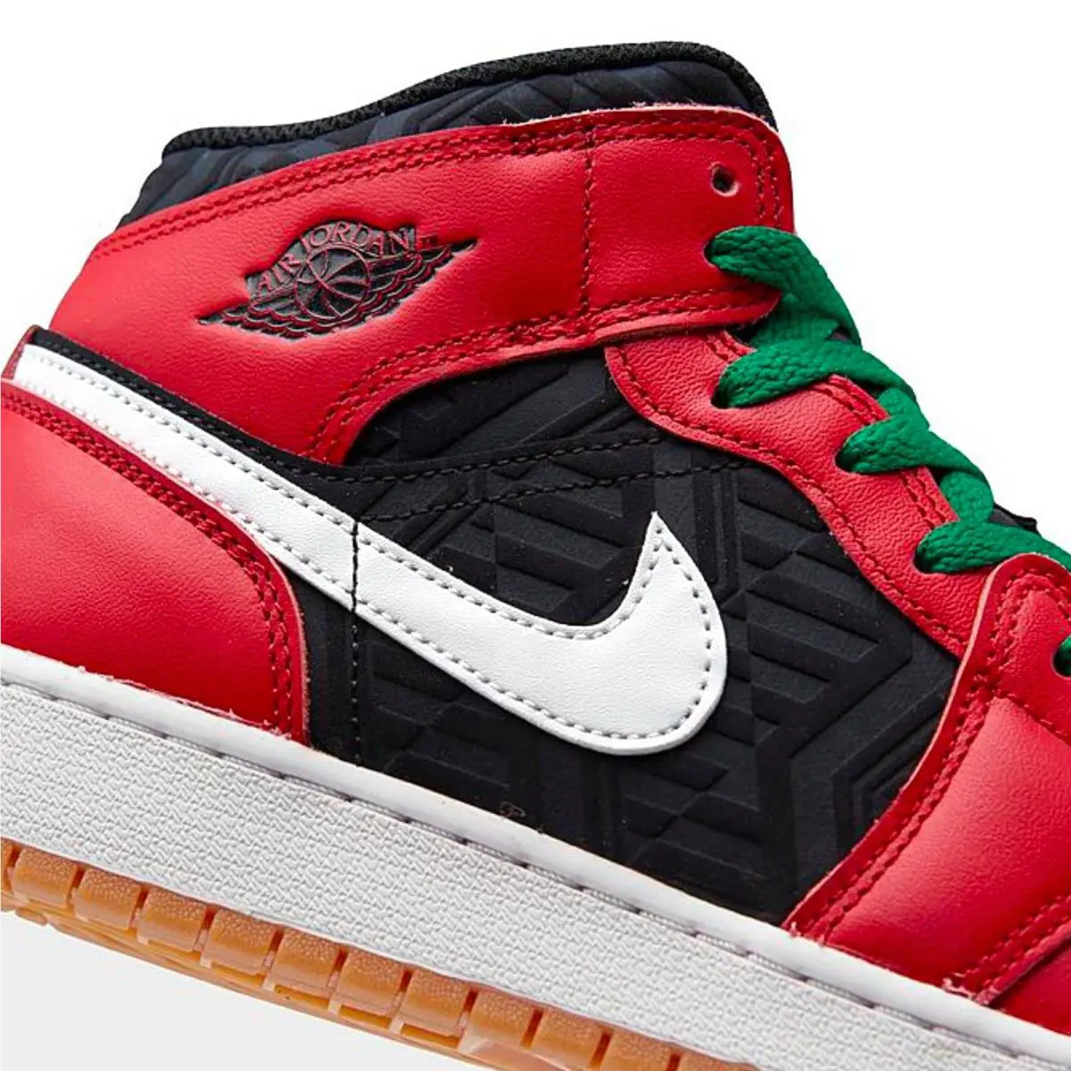 Nike shoes - DQ8418 006 - DQ8418 006 - Black/Fire Red-white-malachite (UPC: 196151900594) 2