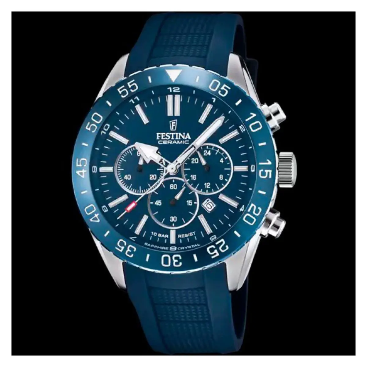 Watch  F20515/1 Ceramic Man 44mm Stainless Steel by Festina