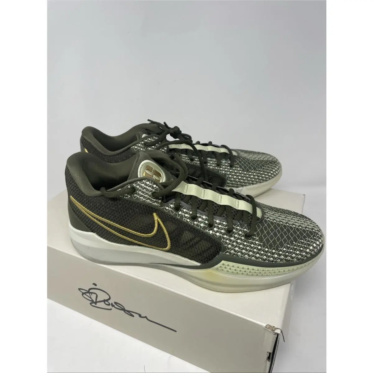 Nike Sabrina 1 Dedication Cargo Khaki Men 13.5 Women 15 HF5518-302 Box - Green