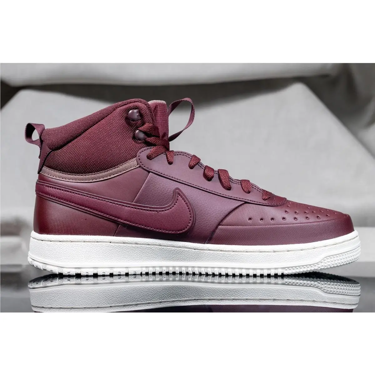 Nike shoes - Nike Court Vision - Court Vision - DR7882 - BURGUNDY (UPC: 196968228850) 2