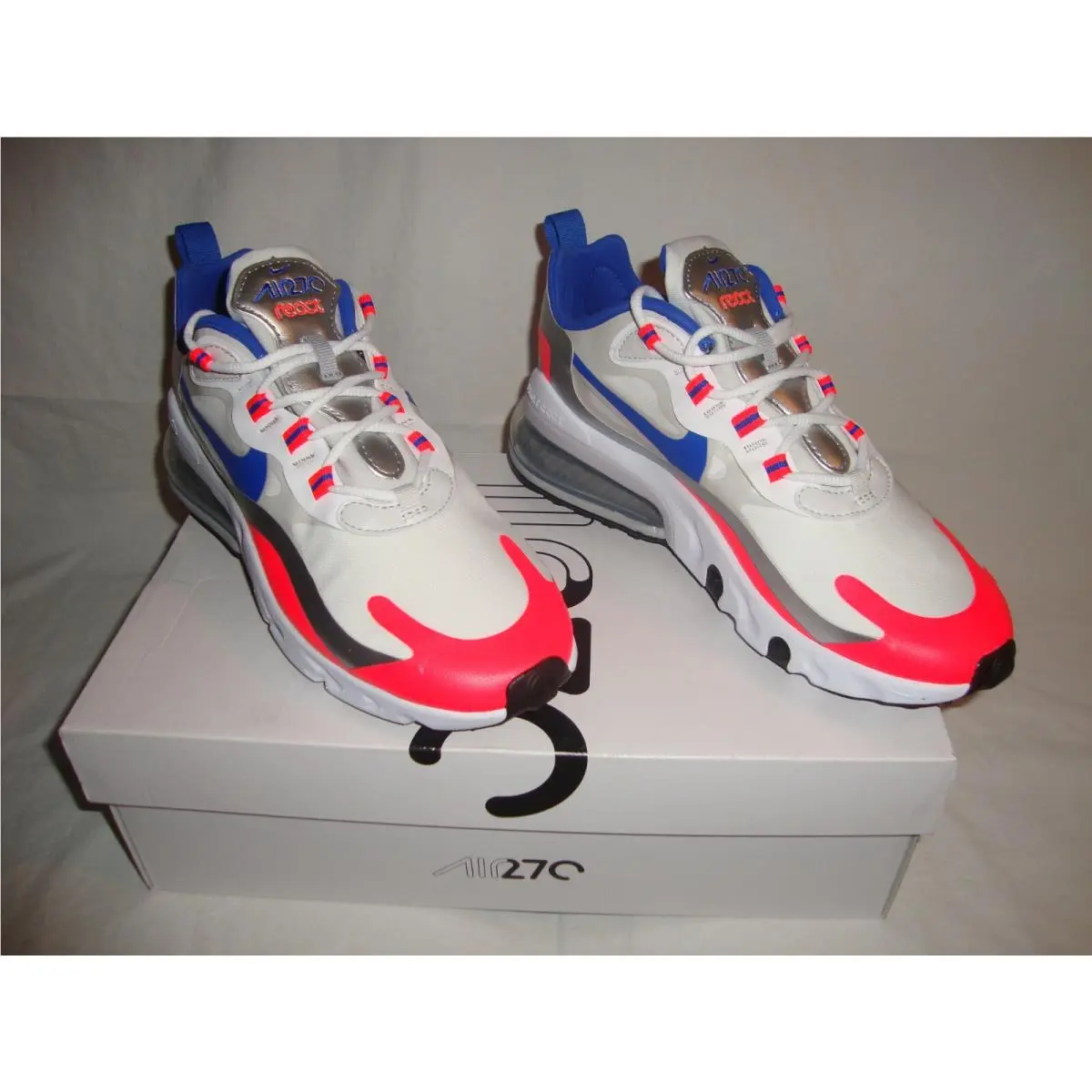 Nike shoes - Air Max 270 React - Air Max React - CW3094-100 - Multicolor (UPC: 194494905030) 1