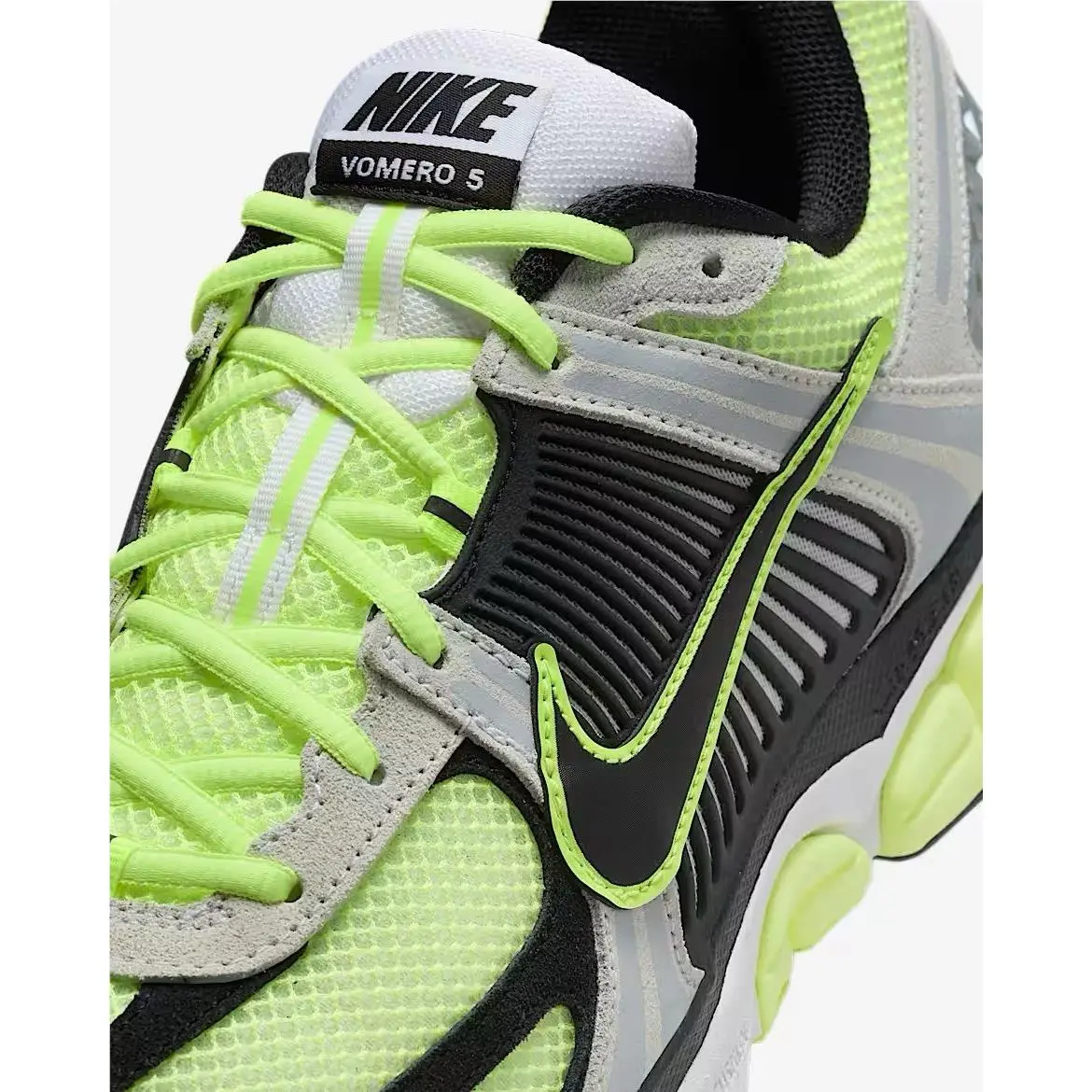 Nike shoes - Nike Air Zoom Vomero 5 - FB9149-701 - Green, Manufacturer: Volt/White/Metallic Platinum/Black 5