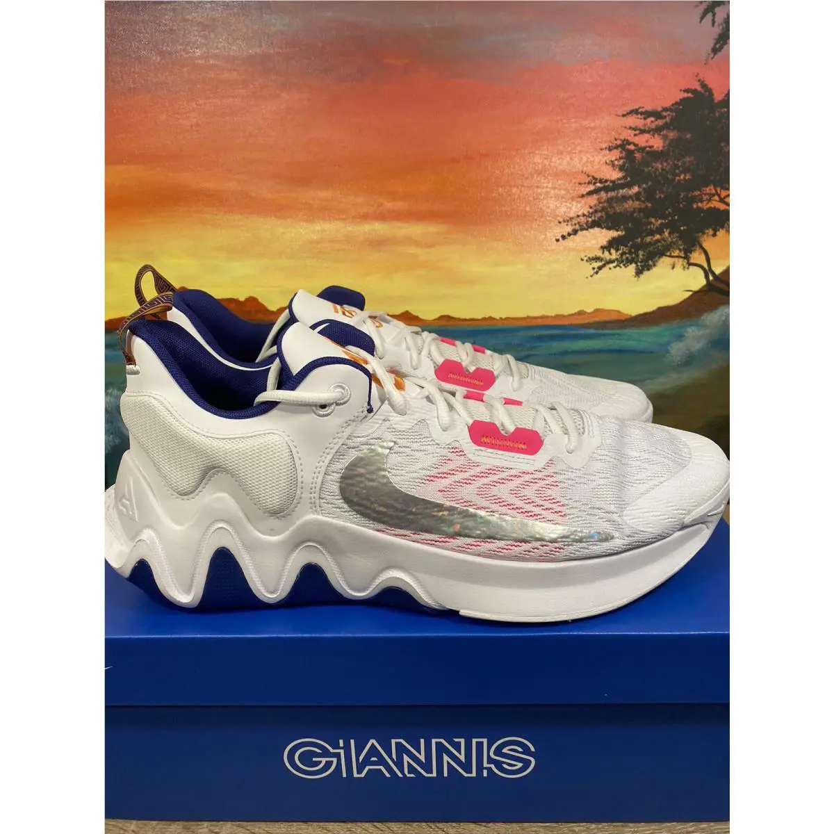 Nike shoes - Nike Giannis Immortality - Giannis Immortality - DM0825-102 - White (UPC: 196152008978) 0