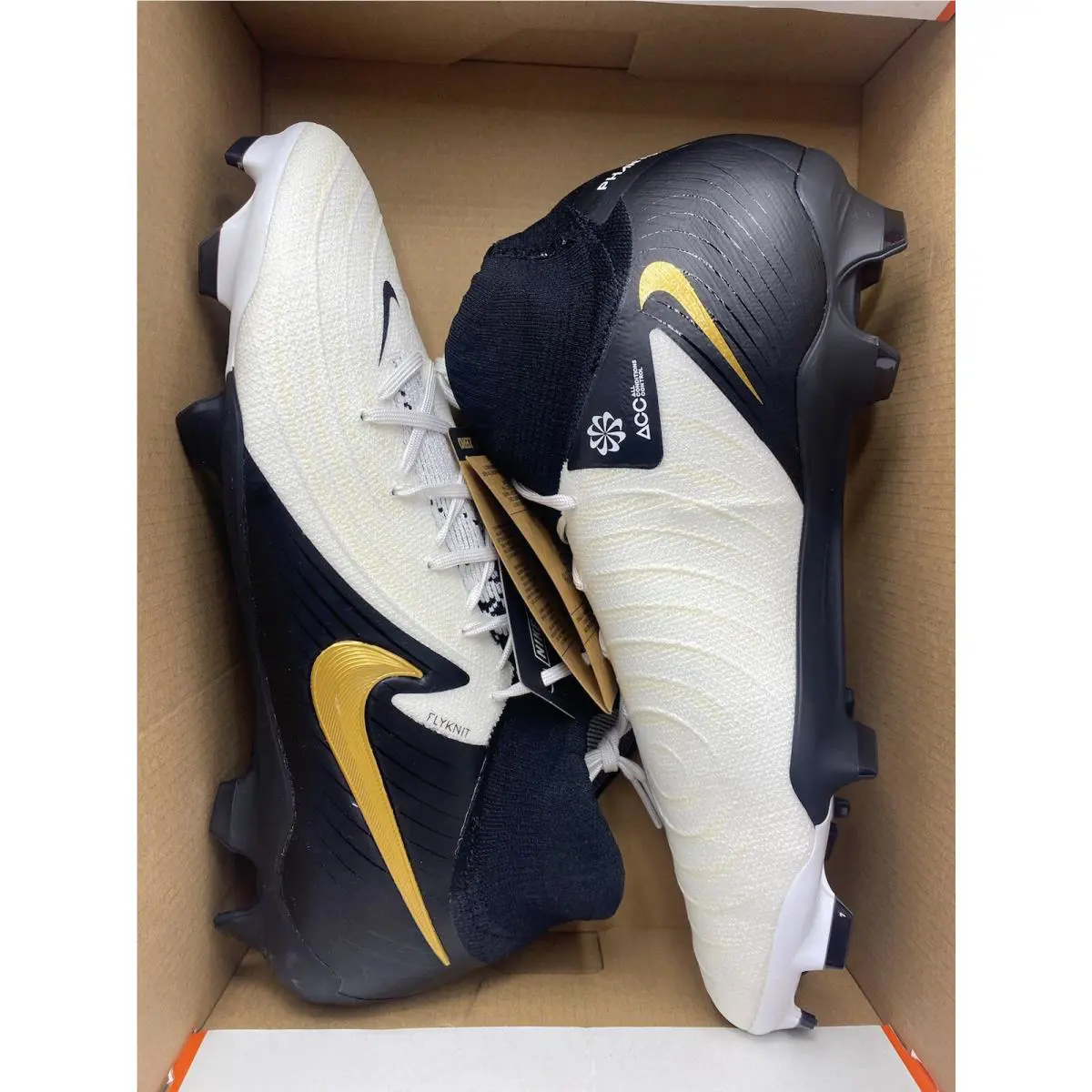 Nike shoes - Nike Phantom Luna - Phantom Luna - FJ2575 100 - White/Black-Mtlc Gold Coin (UPC: 196974681830) 5