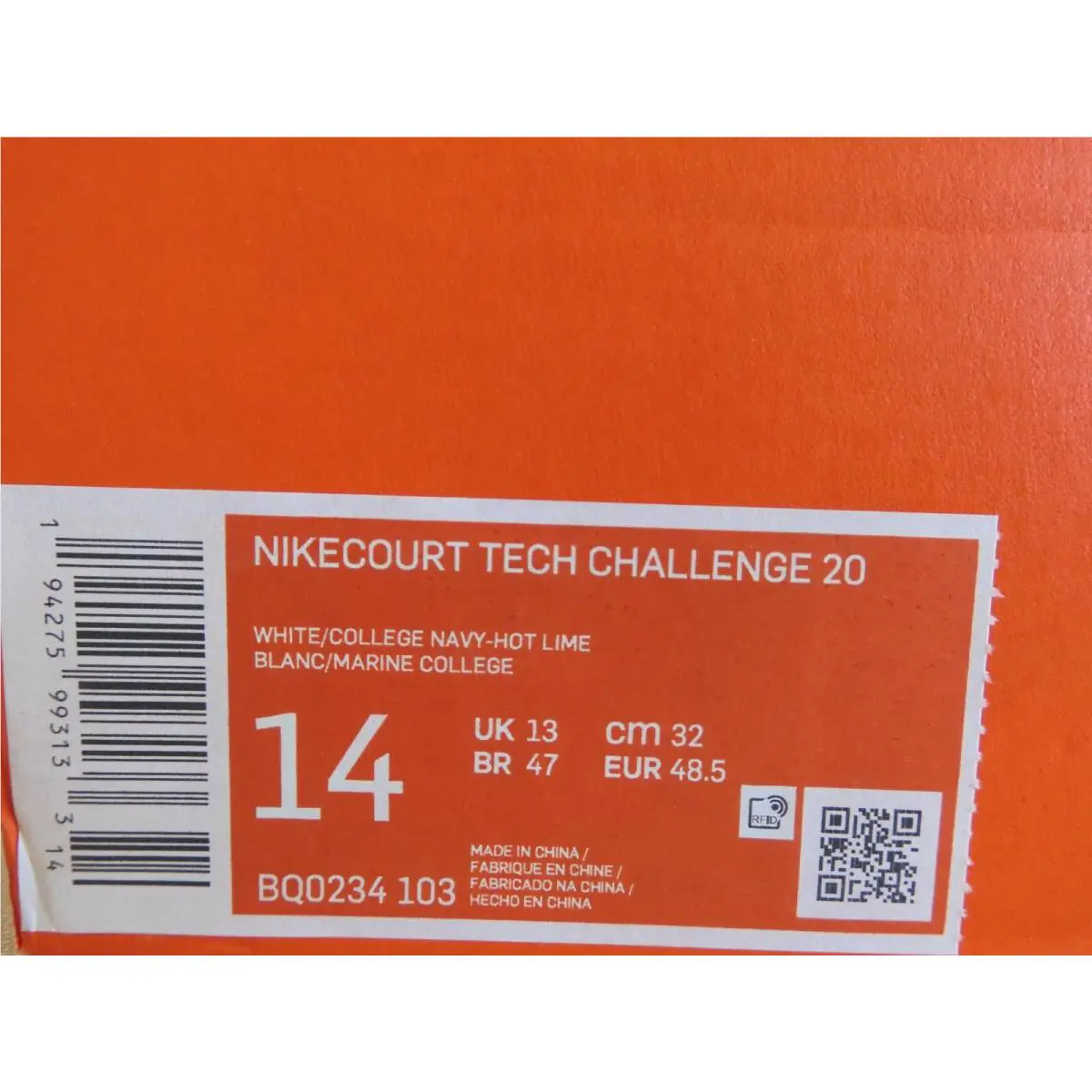 Nike shoes - Nike Court Tech Challenge - Court Tech Challenge - BQ0234-103 - White (UPC: 194275993133) 3