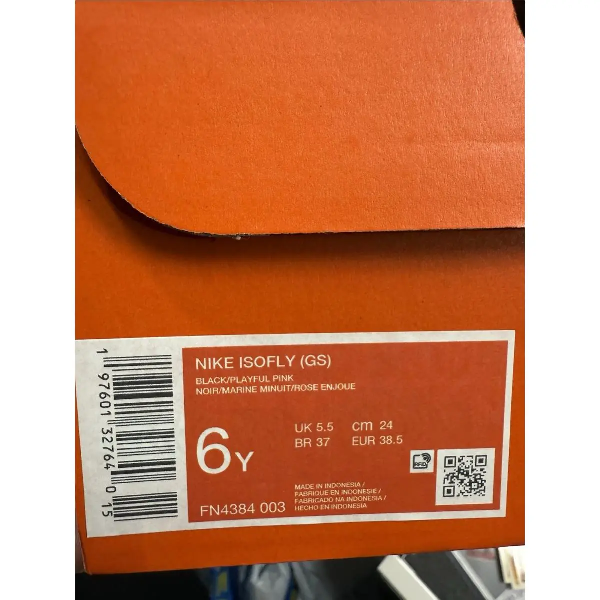 Nike shoes - Isofly Gs - Isofly - Fn4384800 - Black 6