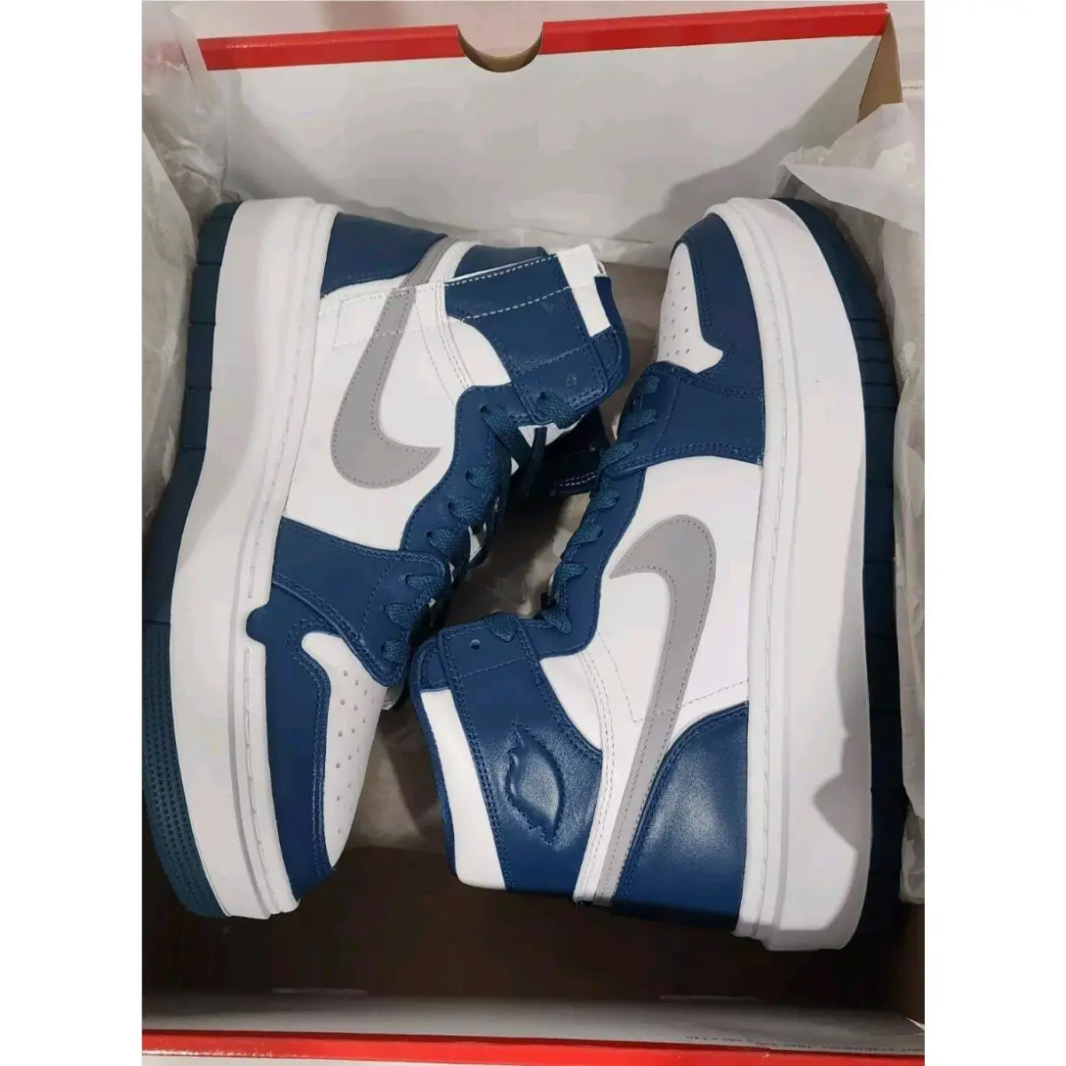 Nike shoes - Nike Air Jordan 1 - Air - DN3253 401 - White 5
