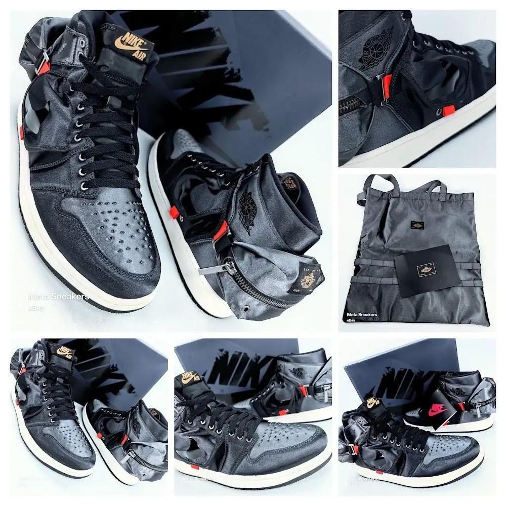 Nike shoes - Nike Air Jordan 1 - Air - DN4336-001 - Black/Anthracite-Sail-Off Noir 22