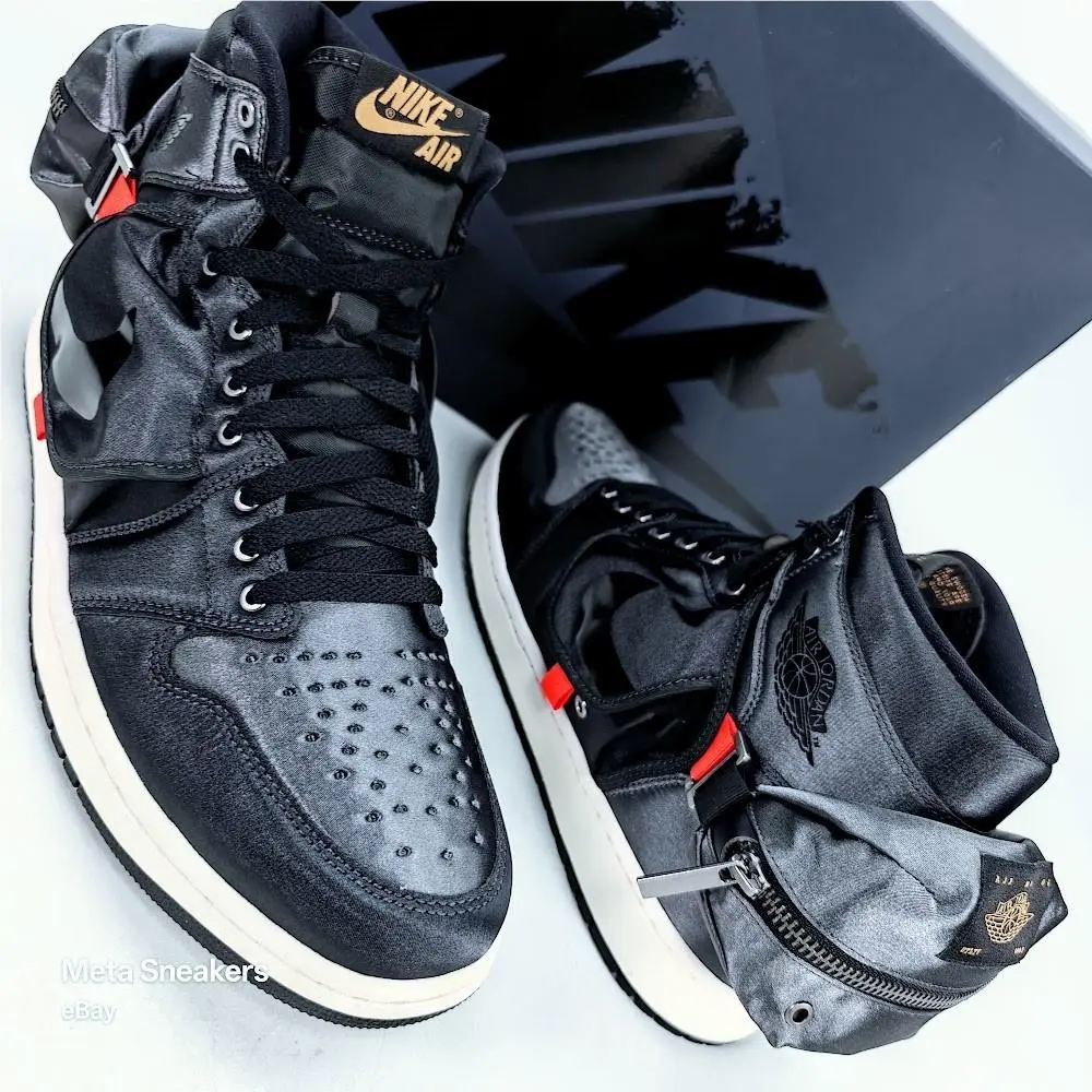 Nike shoes - Nike Air Jordan 1 - Air - DN4336-001 - Black/Anthracite-Sail-Off Noir 9