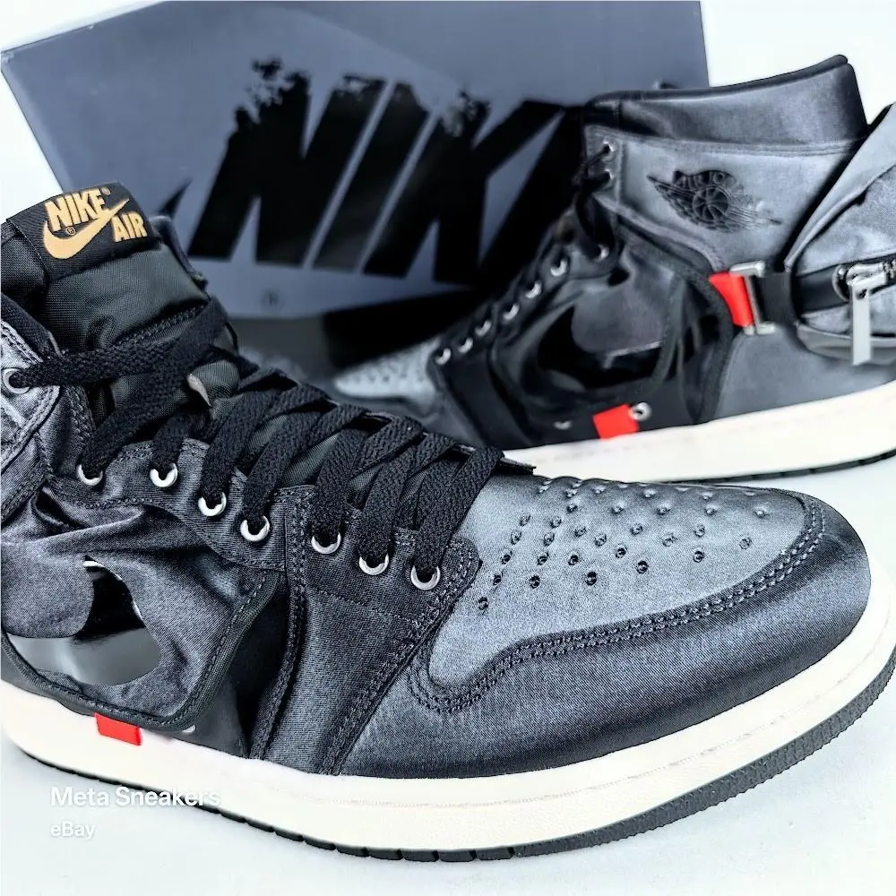 Nike shoes - Nike Air Jordan 1 - Air - DN4336-001 - Black/Anthracite-Sail-Off Noir 12