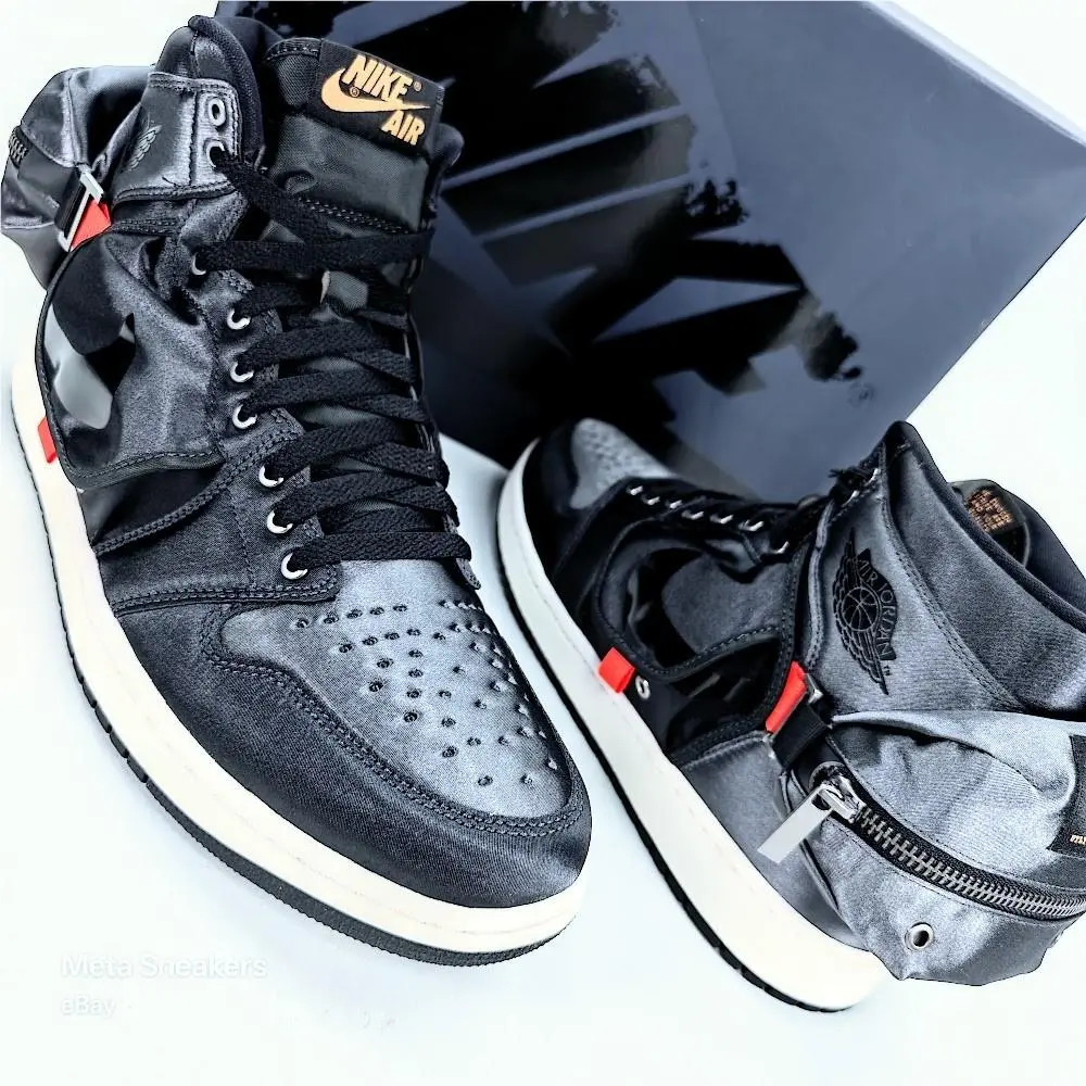 Nike shoes - Nike Air Jordan 1 - Air - DN4336-001 - Black/Anthracite-Sail-Off Noir 6