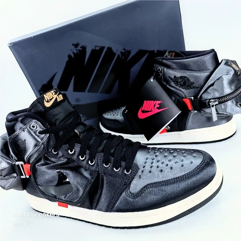 Air Jordan 1 Utility SP US 13 Mens Black White Grey Nike Retro Hi DN4336 001