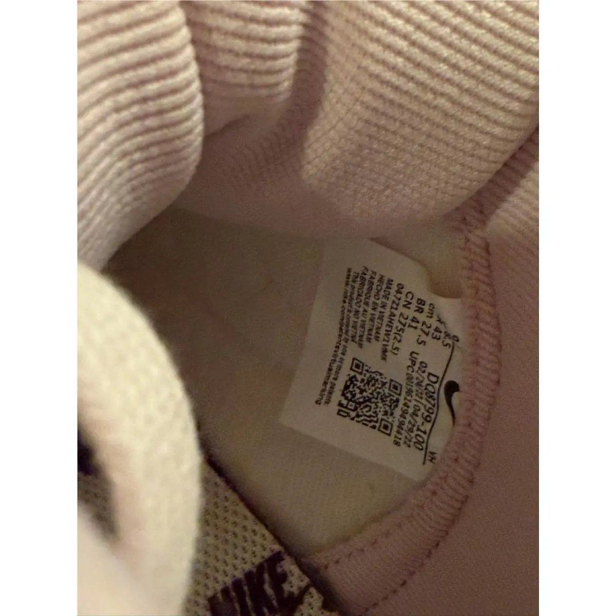Nike shoes - Nike Dunk - Dunk - DQ8799-100 - Pink 5