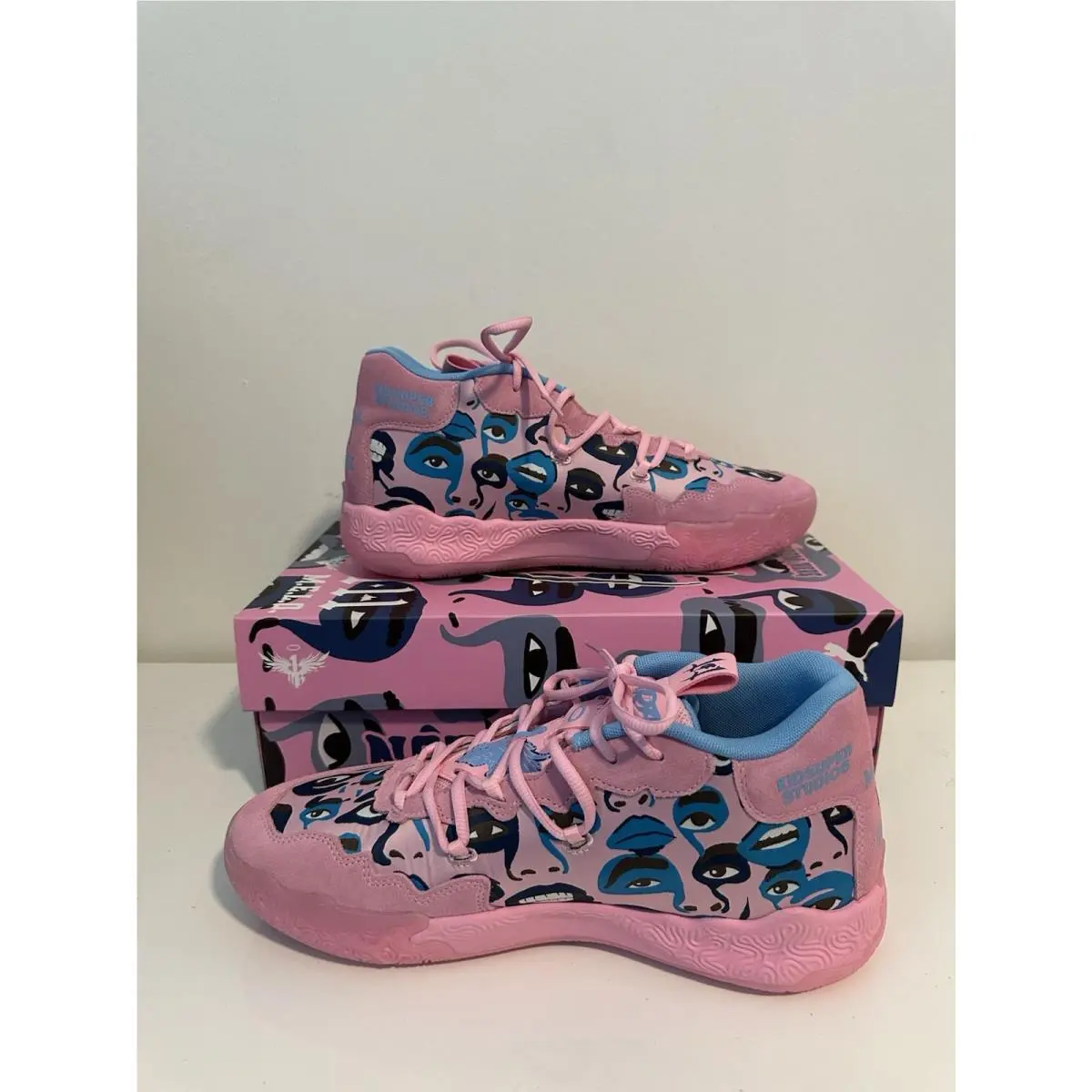 Puma shoes - PUMA MB 03 - 379328-01 - Pink, Manufacturer: Pink Lilac/Team Light Blue 0