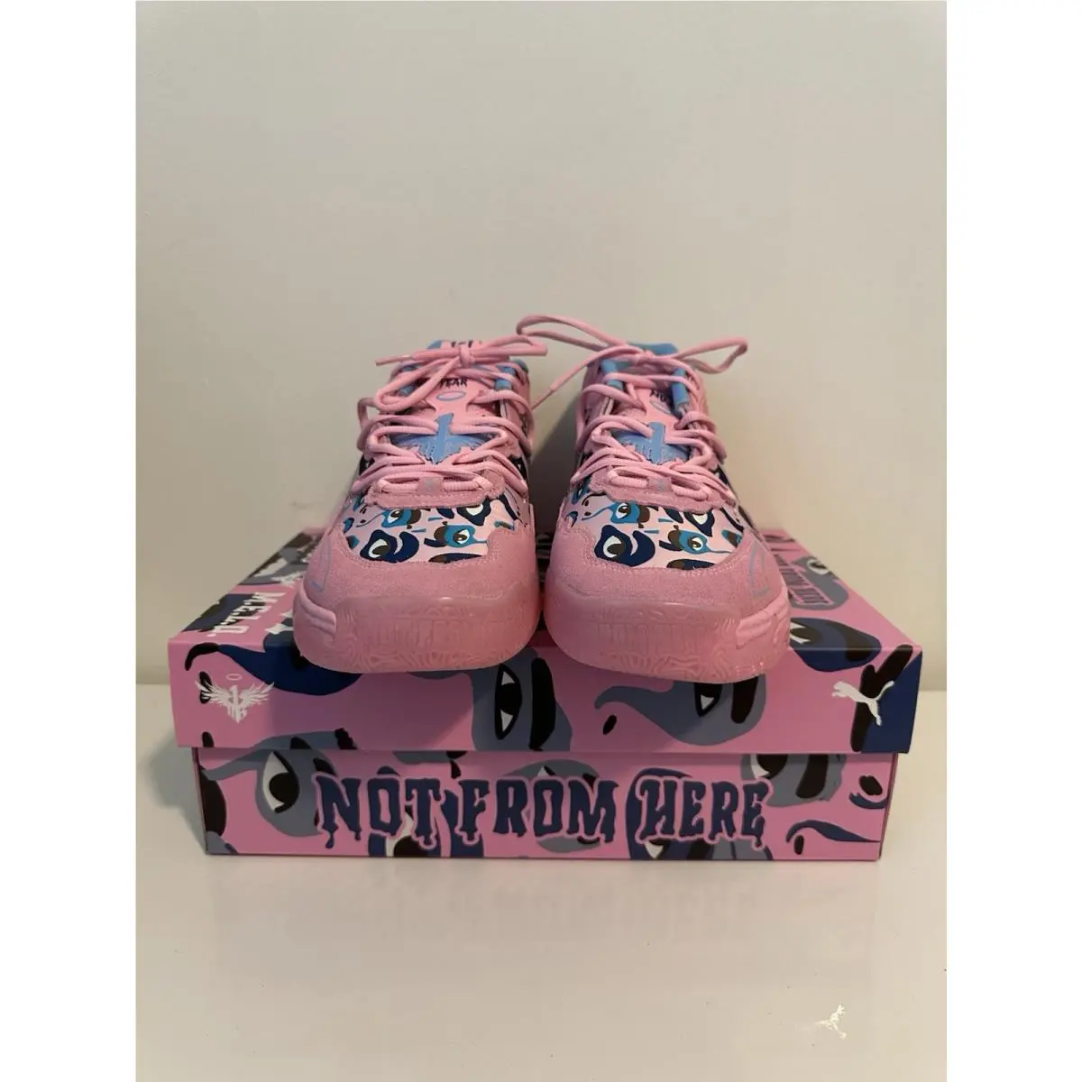 Puma shoes - PUMA MB 03 - 379328-01 - Pink, Manufacturer: Pink Lilac/Team Light Blue 1