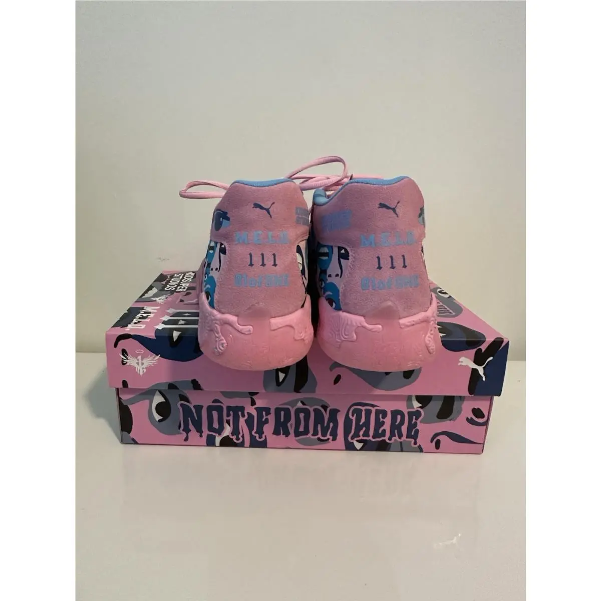 Puma shoes - PUMA MB 03 - 379328-01 - Pink, Manufacturer: Pink Lilac/Team Light Blue 2