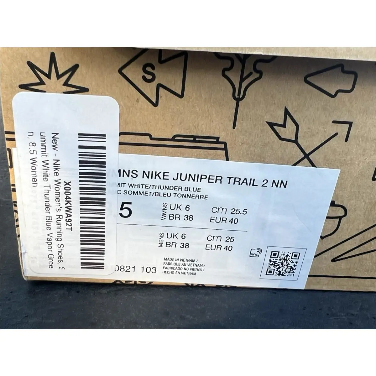 Nike shoes - Nike Juniper Trail 2 - Juniper Trail - DM0821-103 - White 4