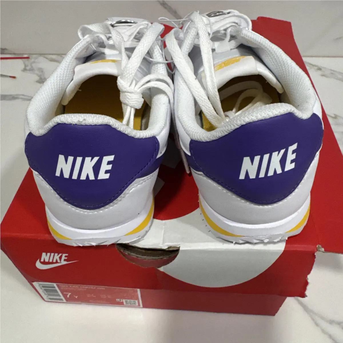 Nike shoes - Cortez Basic Sl Gs - Cortez Basic - Dm0950105 - White (UPC: 0197597207056) 2