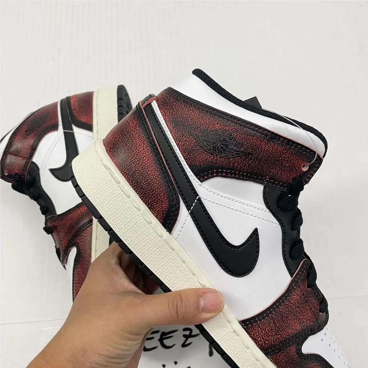 Nike shoes - Air Jordan 1 Mid - Air Mid - FB0568-006 - Multicolor (UPC: 196151738852) 8