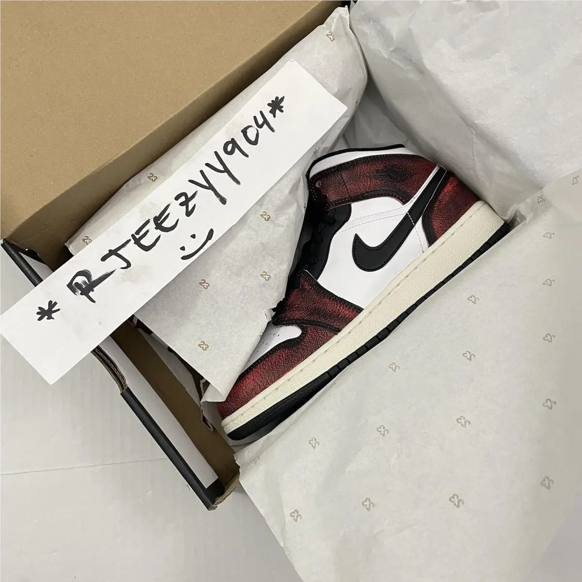 Nike shoes - Air Jordan 1 Mid - Air Mid - FB0568-006 - Multicolor (UPC: 196151738852) 11